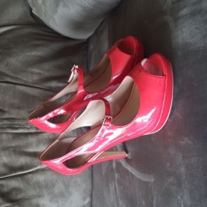 Women's size 9.5 red Style&Co high heel shoes